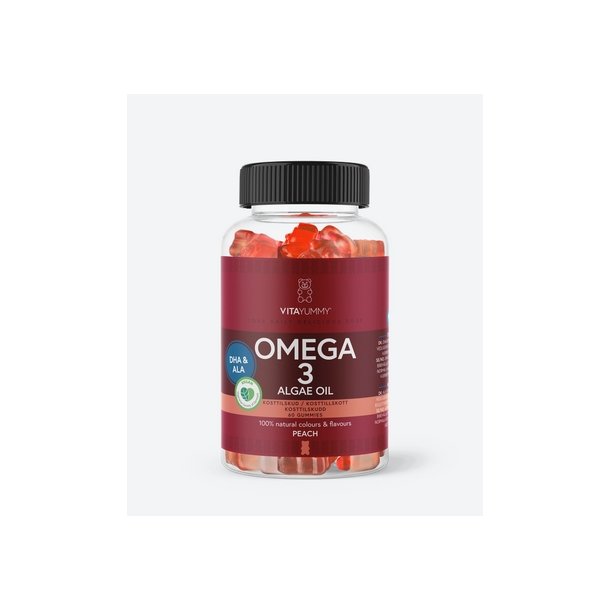 Vita Yummy Omega 3 peach - 60 yum
