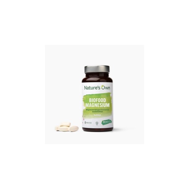 Nature's Own Biofood Magnesium - 60 tabletter