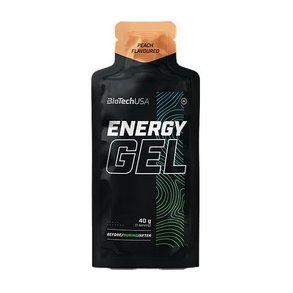 BioTech USA Energy Gel Peach - 40 g.