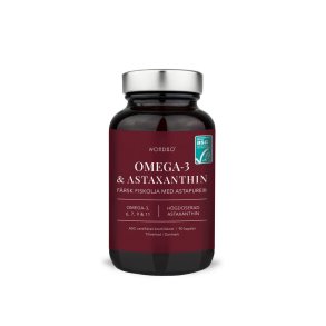 Nordbo Omega-3 & Astaxanthin - 90 kap. 