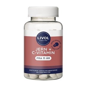 Livol Jern + C-vitamin - 140 tab.
