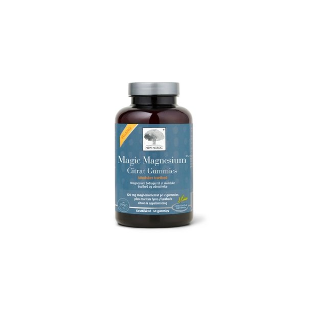 New Nordic Magic Magnesium Citrat Gummies - 60 gum