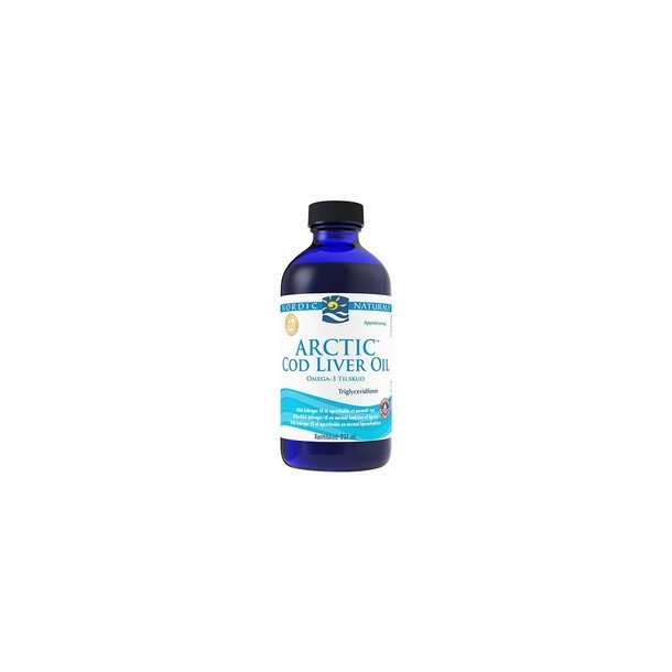 Nordic Naturals Arctic Cod Liver Oil (Torskelevertran) - Med appelsinsmag - 237ml