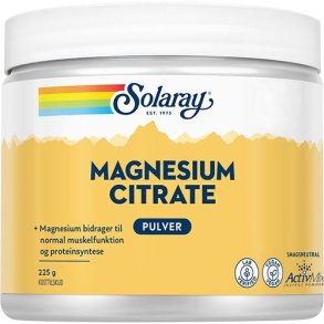Solaray Magnesium Citrate - 225 g.