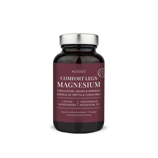 Nordbo Comfort Legs Magnesium - 90 kap.