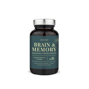 Nordbo Brain & Memory Magnesium - 90 kap.