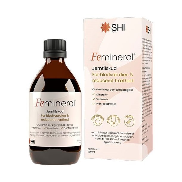 Femineral Jerntilskud - 200 ml.