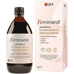Femineral Jerntilskud - 500 ml. 