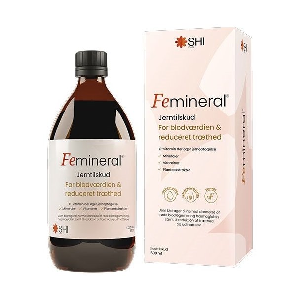 Femineral Jerntilskud - 500 ml. 