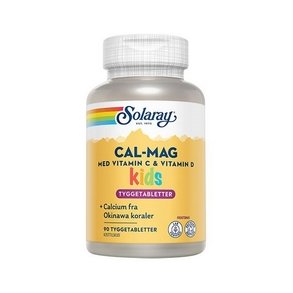 Solaray Cal-Mag Kids - 90 tab.