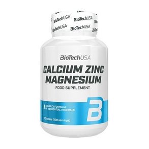 BioTech USA Calcium Zinc Magnesium - 100 tab