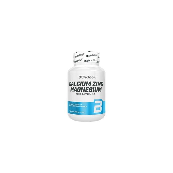 BioTech USA Calcium Zinc Magnesium - 100 tab
