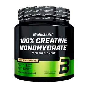 BioTech USA Creatine Monohydrate Neon Citrus - 300 g.
