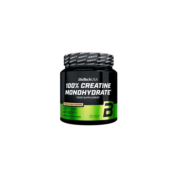 BioTech USA Creatine Monohydrate Neon Citrus - 300 g.