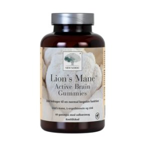 New Nordic Lion's Mane Active Brain Gummies - 60 gum