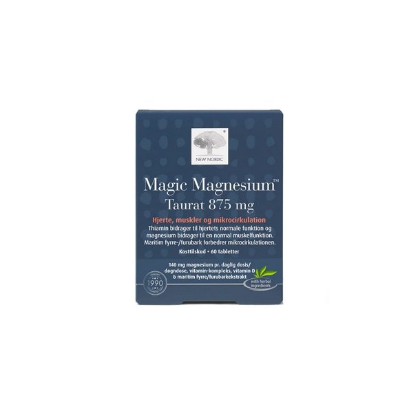 New Nordic Magic Magnesium Taurat - 60 tab.