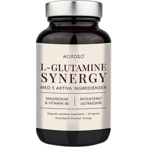 Nordbo L-Glutamine Synergy - 90 kap.