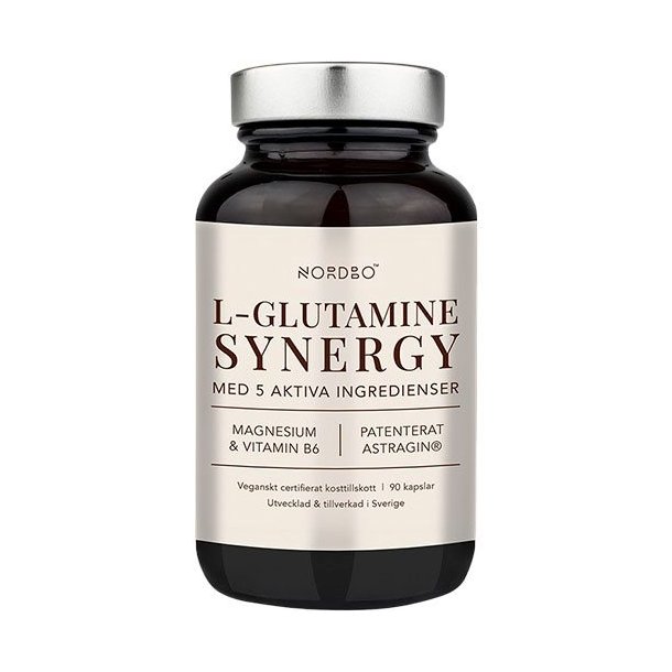 Nordbo L-Glutamine Synergy - 90 kap.