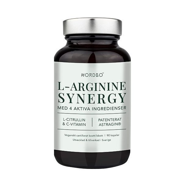 Nordbo L-Arginine Synergy - 90 kaps.
