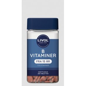 LIVOL B-VITAMIN - 280 stk.