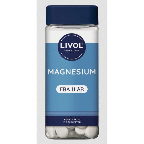 LIVOL MAGNESIUM - 150 stk. 