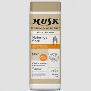 HUSK Psyllium Mavebalance - 225 kapsler