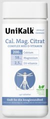 UniKalk Cal-Mag-Citrat - 140 tabletter