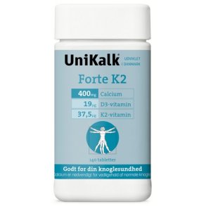 UniKalk Forte K2 - 140 tabletter 