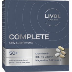 Livol Complete 50+ - 30 stk.