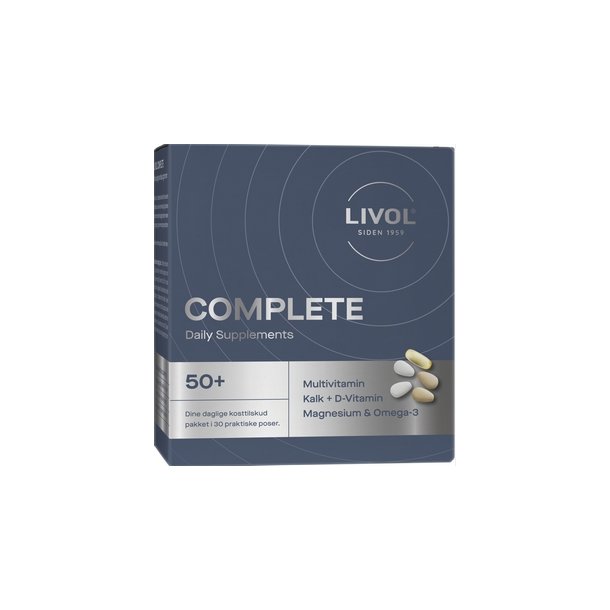 Livol Complete 50+ - 30 stk.