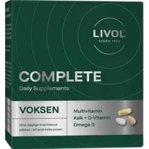 Livol Complete Voksen - 30 stk.