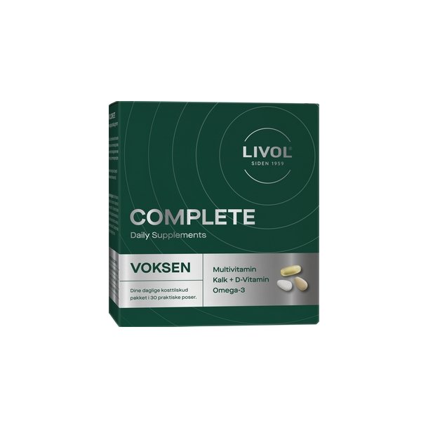 Livol Complete Voksen - 30 stk.