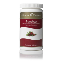 Fitness Pharma Tranebr - 100 kapsler