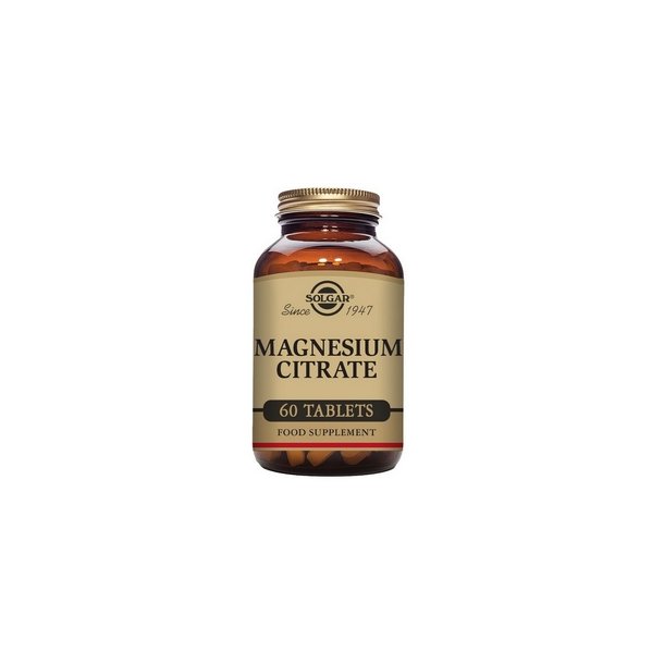 Solgar Magnesium Citrate 200 mg. - 60 tabletter