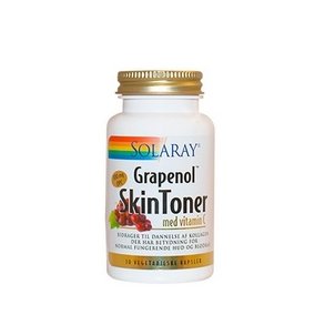 Solaray Grapenol Skintoner - 30 kapsler