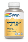 Solaray Magnesium Citrat - 180 stk.