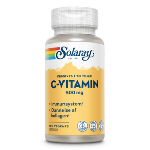 Solaray C-vitamin 500 mg - 100 stk.