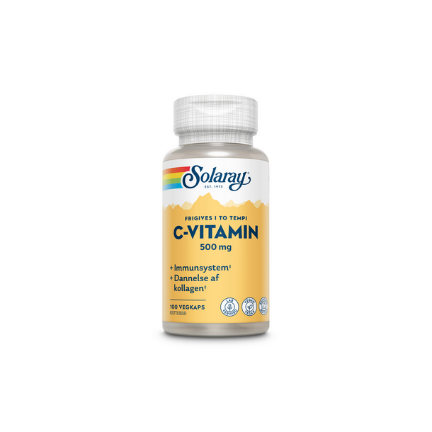 Solaray C-vitamin 500 mg - 100 stk.