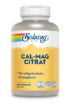 Solaray Calcium Magnesium Citrat m. D-vit. - 90 kapsler