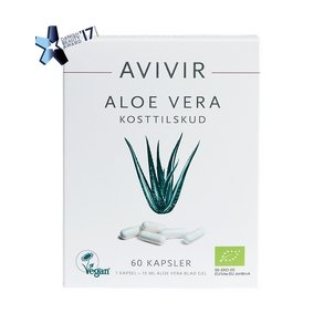 Avivir Aloe Vera - 60 kapsler