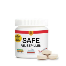 Safe rejsepillen - 50 tabletter