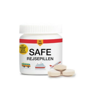 Safe rejsepillen - 50 tabletter