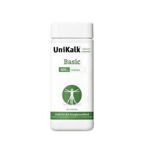 UniKalk Basic 400 mg. calcium - 180 tabletter