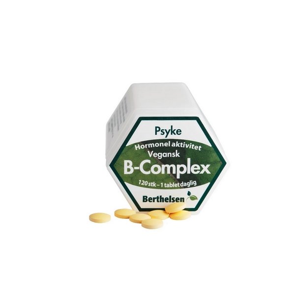 Berthelsen Vegetabilsk B-complex - 120 tabletter