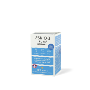 Eskio-3 - Naturlig, stabil og ren fiskeolie - 105 stk.