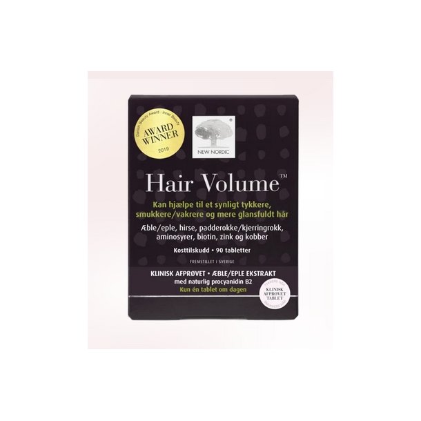 New Nordic Hair Volume - 90 tab.