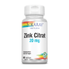 Solaray Zink Citrat - 60 kapsler