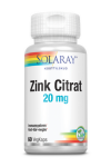 Solaray Zink Citrat - 60 kapsler