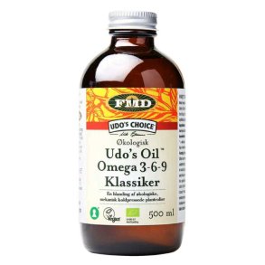 Udo's Choice Ultimate Oil Blend-Omega 3-6-9 - 500 ml.