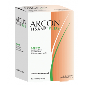 Arcon Tisane Plus - 180 kapsler